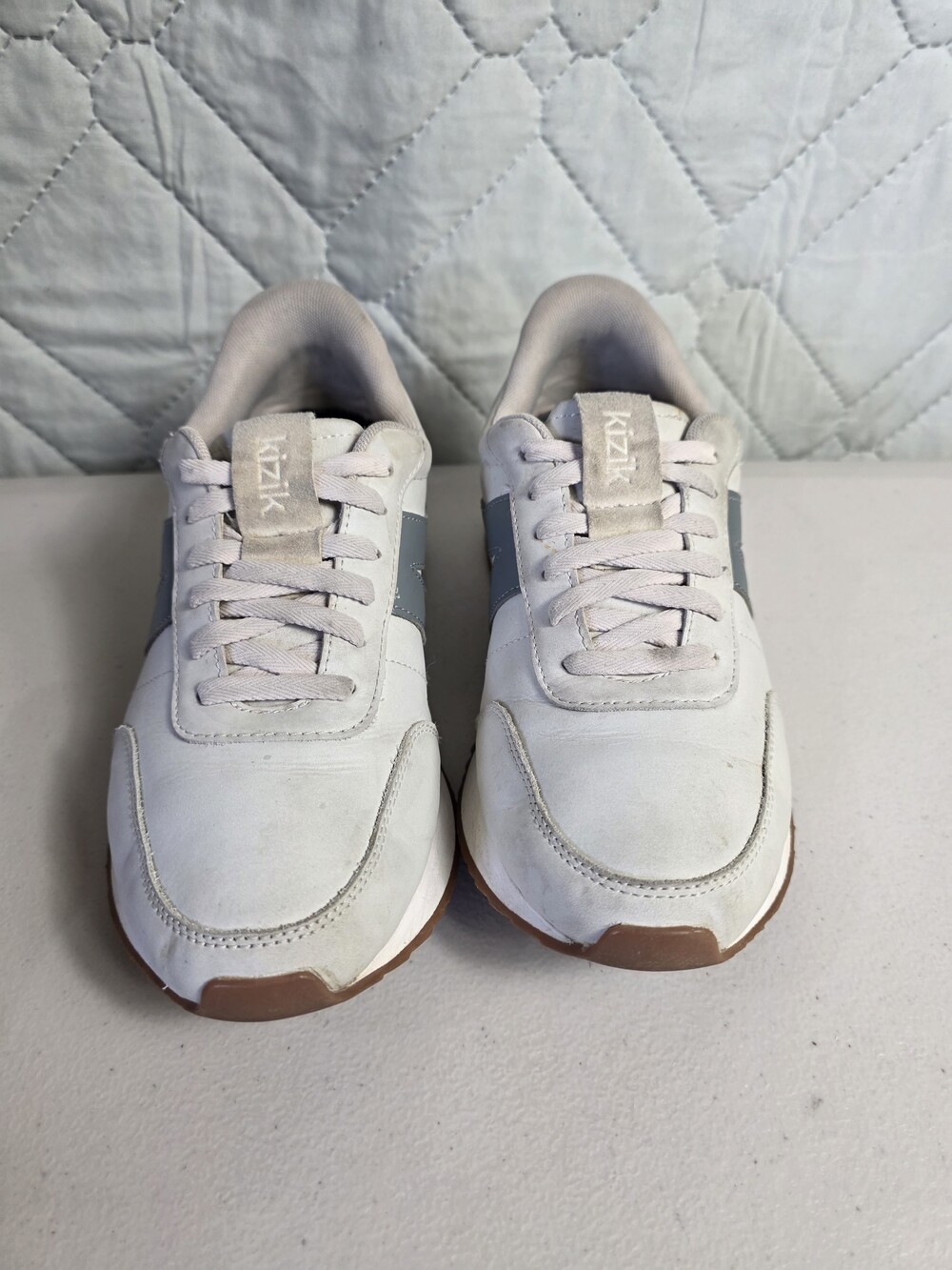 PONY Slam Dunk Lo Women's White & Gray Sneakers - Picture 3 of 10